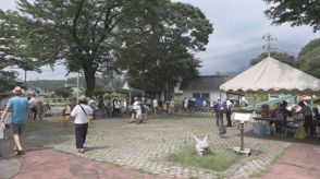 しんとうふるさと公園夏まつり　家族連れでにぎわう　群馬・榛東村