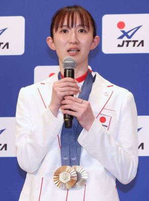 パリ五輪早田ひな「鹿児島の特攻資料館行きたい」「卓球できること、当たり前じゃない」