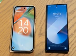 「Pixel 9 Pro Fold」と「Galaxy Z Fold6」は何が違う？　外観を中心に比較する