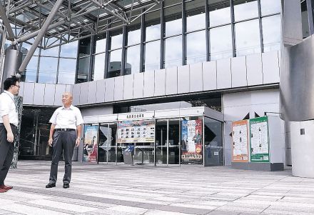 玄関や広場、販売スペースに　県立音楽堂、９月から　能登の被災事業者に、無償貸し出し