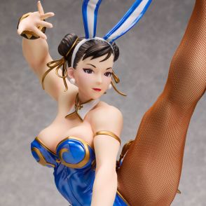 「春麗」がバニーガール姿で美脚を披露！圧倒的ボリュームのフィギュアが予約受付中