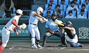 センバツ王者・健大高崎、敗れる　智弁学園に先制も…2回に追いつかれ、9回に勝ち越し許す