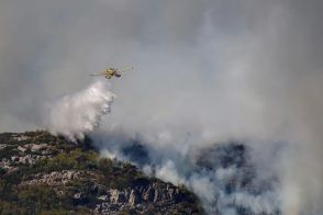 首都アテネに迫る山火事、瞬く間に延焼　住宅焼失、１人死亡　ギリシャ