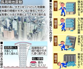 長周期地震動で揺れ６メートルも　可能性高まる南海トラフ地震　専門家「日常から備えを」