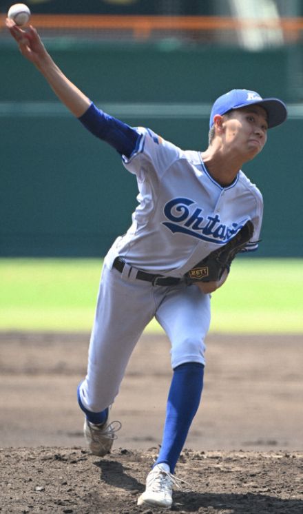 大阪桐蔭、夏の甲子園初の零封負け　小松大谷・西川はマダックス達成