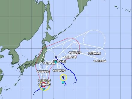 【台風7号】16日から17日頃にかけて強い勢力で東日本や北日本へ接近のおそれ　新潟県は警報級大雨の可能性も　《新潟》