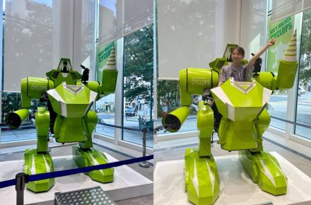 自由研究は決まりましたか？ 「みんなのロボット展」でロボットに乗ろう！