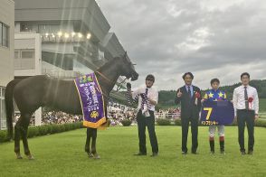 【クラスターＣ】〝巨漢〟ドンフランキーが自身最高馬体重６０７キロで貫禄Ｖ　池添「力通りならと思っていました」