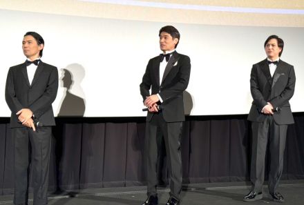 映画『THE3名様』、「ヴェネチア国際映画祭」エントリーも「残念ながら…」　塚本高史「『THE3名様』っぽいじゃん」