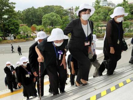 終戦79年、全国戦没者追悼式　戦後生まれ、参列予定遺族の47%