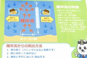 相次ぐ海の事故…海水浴での５つのポイントは？「離岸流」に遭ったら？　これだけは知っとけ！水の事故防ぐ予備知識