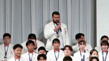 【パリ五輪】柔道ウルフ・アロン、帰国会見でボケる　阿部一二三＆永瀬貴規＆角田夏実ら挨拶