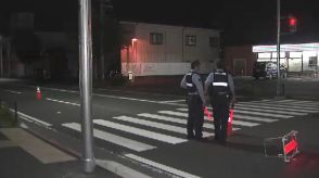 横断歩道を渡っていた85歳女性　75歳運転の車にはねられ死亡　北九州市