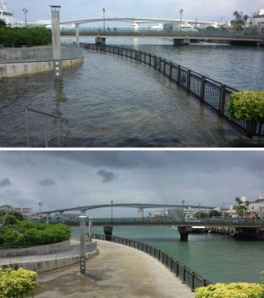 東北から沖縄にかけて　満潮の時間帯は浸水・冠水に注意を