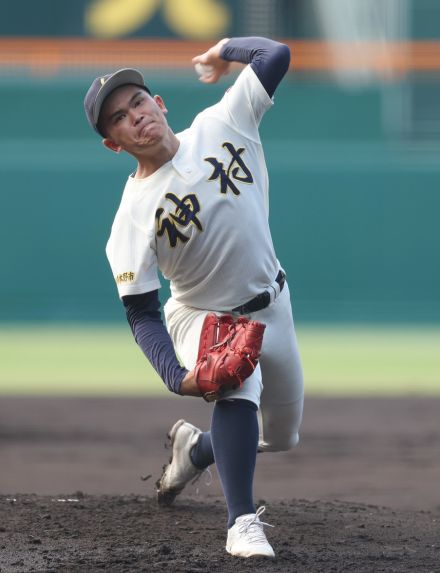 今村、充実の連続完投　高校野球・神村学園