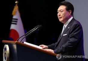 尹大統領の解放記念日演説　韓国与野党の評価分かれる