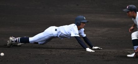 好走塁、内野ゴロ…岡山学芸館、1点をもぎとる野球　夏の甲子園