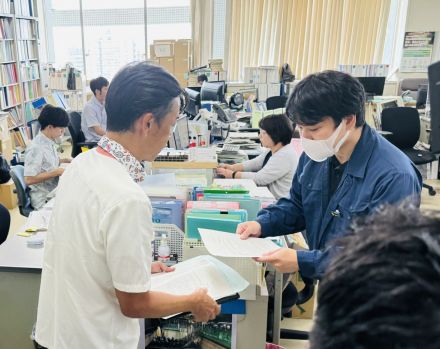 辺野古ダンプ事故　沖縄・玉城知事宛に防衛局が異例の要請「妨害行為で警備員にも危険」