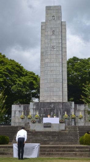 終戦の日、千葉の県忠霊塔などで追悼式　戦争の悲惨さ語り継ぐ　平和への誓い新た