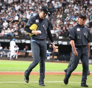 【ロッテ】痛い敗戦…打球直撃佐々木朗希、まさかの緊急降板「大けがになる可能性ある」吉井監督