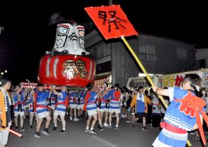 息災願い だるま巡行　一関・大東で祭り【岩手】