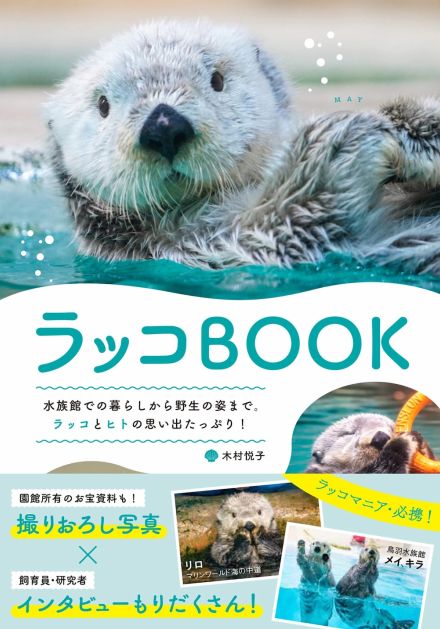 またまた重版決定！かわいすぎる『ラッコBOOK』、累計1万部突破！