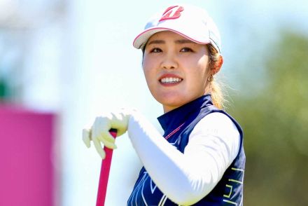 古江彩佳が暫定5位　渋野日向子は左股関節からでん部への痛みで棄権　初日は日没順延