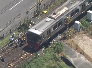 人が電車と接触…名鉄名古屋本線・奥田駅で人身事故 須ケ口-名鉄一宮間で運転見合わせ