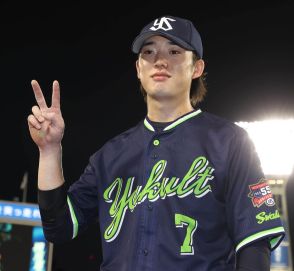 【ヤクルト】長岡秀樹がセ・７月度　スカパーサヨナラ賞選出「最後まで全力で努力していきたい」