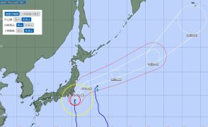 台風7号、16日夜から宮城、福島で線状降水帯発生の恐れ