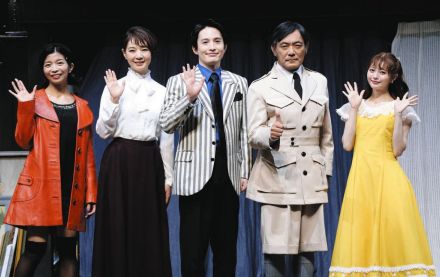 浜中文一、座長らしく「やるしかない。ひたすら頑張ります」　17日開幕、主演舞台『ブラック・コメディ』取材会