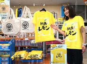 「初島レモン」Tシャツ、待望の商品化　業務用が観光客に人気　熱海・富士急マリンリゾート