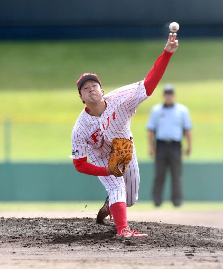 ドラフト候補の富士大・佐藤柳之介、９Ｋ２失点で今季初完投勝利「この秋に悔しさ全てぶつける」