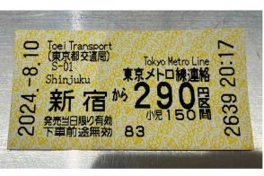 都営メトロ乗継券の素晴らしさを語りたいのに「やばい！」しかでてこない