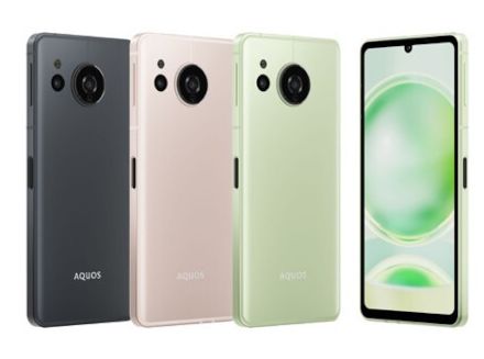 AQUOSシリーズがトップ3独占　今売れてる170g以下のスマートフォンTOP10　2024/8/18