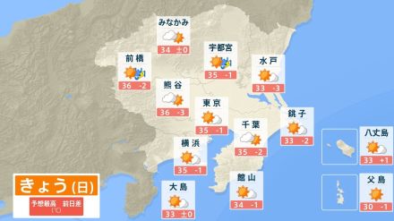 関東甲信地　大気の状態が非常に不安定に　18日昼前から雷を伴った非常に激しい雨の降る所も　警報級の大雨となる可能性