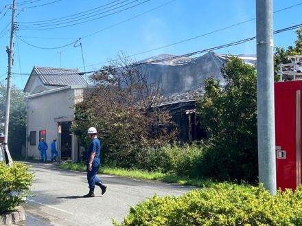 住宅焼ける火事で男女５人がけが　１人が行方不明　宮城・東松島市