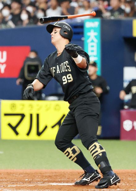 【オリックス】杉本裕太郎、同点６号ソロ＆勝ち越し７号３ラン　山下の今季初勝利を強力援護