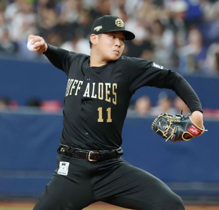 【オリックス】山下舜平大、今季初白星へ５回２安打１失点で９奪三振　勝利投手の権利持って降板