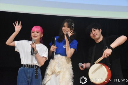 【ダレハナ夏祭り】山崎怜奈、アンジー＆グランジ遠山と“音楽トーク”　奥田民生の粋なエピソードも