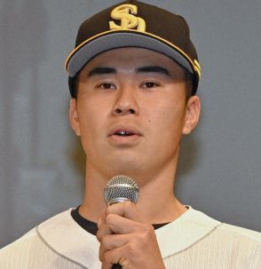 ソフトバンク2年目の松本晴がプロ初勝利　5回無失点、二塁踏ませず