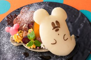 ほわんとした表情のゴーストがかわいすぎっ。ディズニー・ハロウィーンのホテル限定デザートサンド！