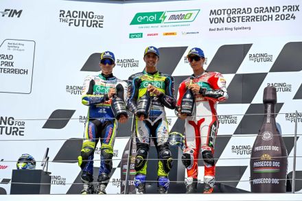 【順位結果】2024MotoE第7戦オーストリア大会 レース1・2