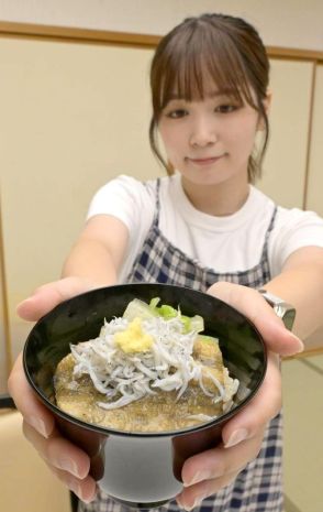 メヒカリあんかけ丼販売　宿泊業者ら考案　食で大会応援　日立・フルマラソン　茨城