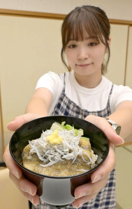 メヒカリあんかけ丼販売　宿泊業者ら考案　食で大会応援　日立・フルマラソン　茨城