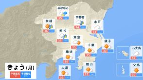 関東甲信　あす20日にかけて大気の状態が非常に不安定　警報級の大雨となる可能性　落雷、竜巻などの激しい突風、降ひょうに注意