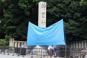 靖国神社にまた落書き　５月と同じ場所「厠所」や「屎」　警視庁が器物損壊容疑で捜査