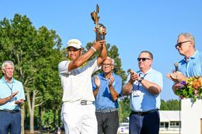 松山英樹米ツアー１０勝！　盗難アクシデントめげず初の年間王者へランク３位浮上　