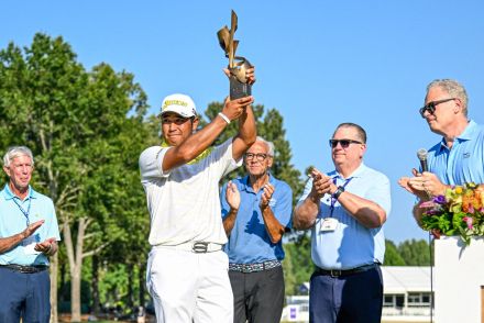 松山英樹米ツアー１０勝！　盗難アクシデントめげず初の年間王者へランク３位浮上　