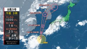 【19日の天気】台風9号・ジョンダリの影響で沖縄は荒れる1日に 西日本は雨やくもりの天気に 関東は1時間に50ミリの「非常に激しい雨」のところも 雨と風シミュレーション